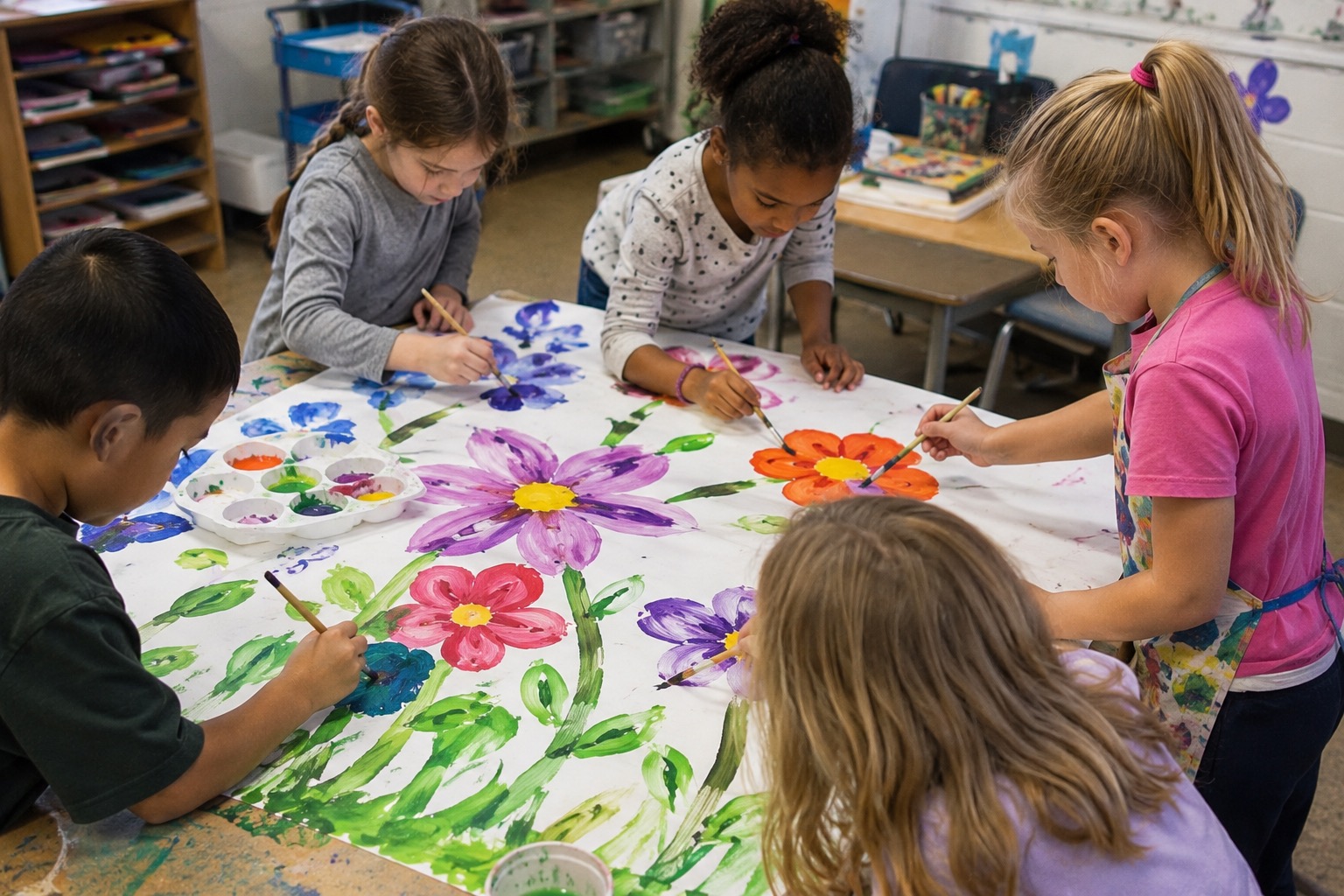 School setting used to represent Bloom school liaison support