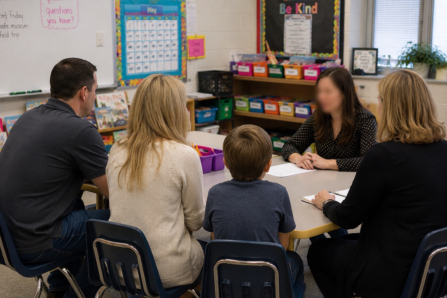 School building where Bloom provides wellbeing support